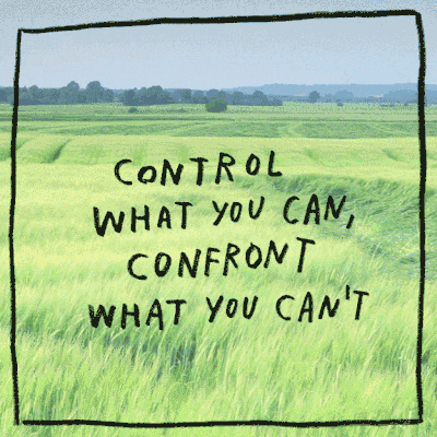 Контролируйте то, что можете, и забудьте о том, что вам не подвластно.